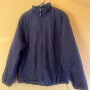 Nautica Men's Dark Blue Puffer Jacket